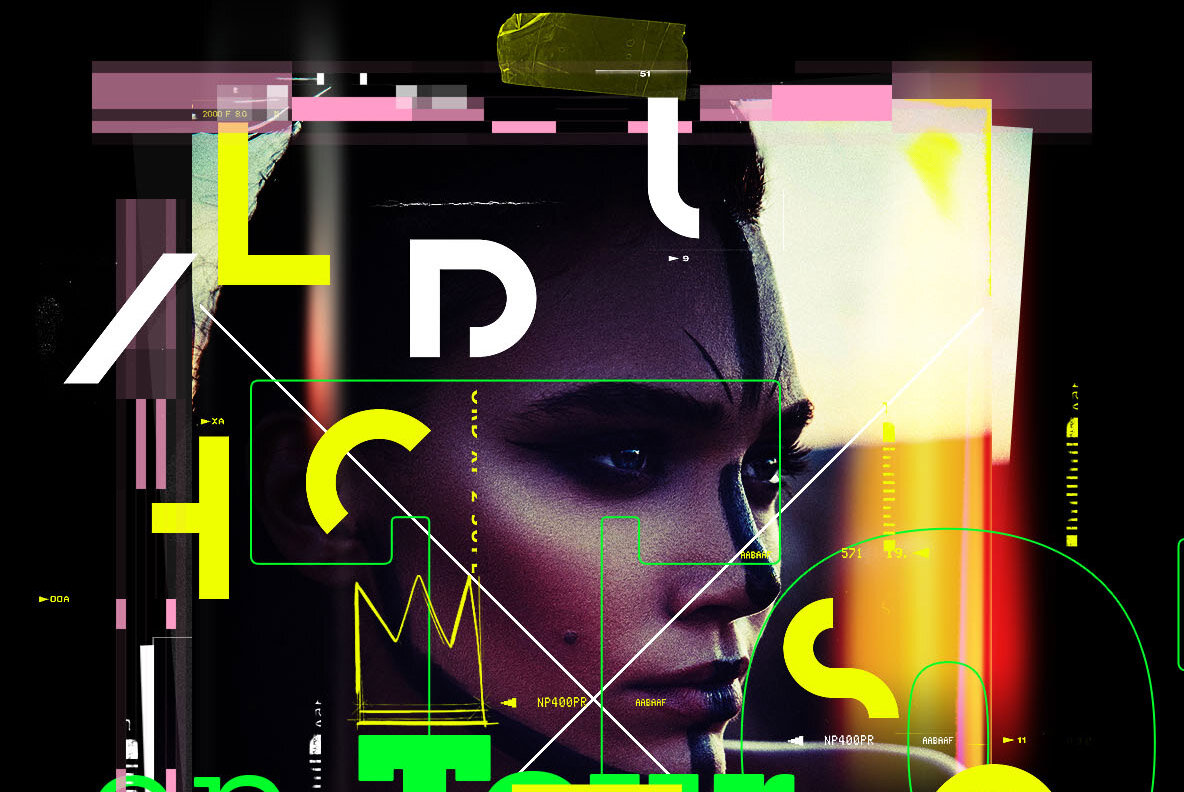 Lomography Typography Poster Photoshop Action 8