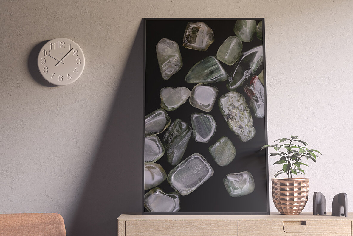 52 Green Rutilated Background Textures 6