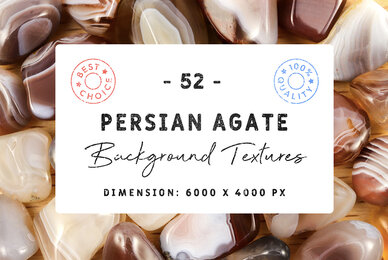 52 Persian Agate Background Textures