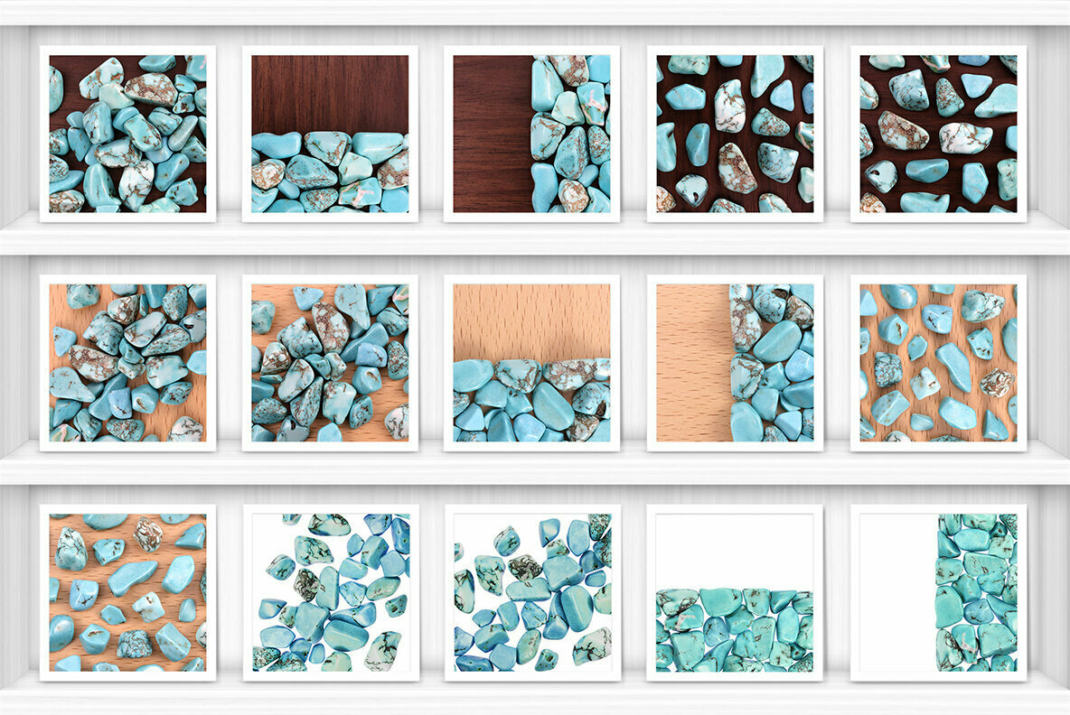 52 Turquoise Background Textures 3