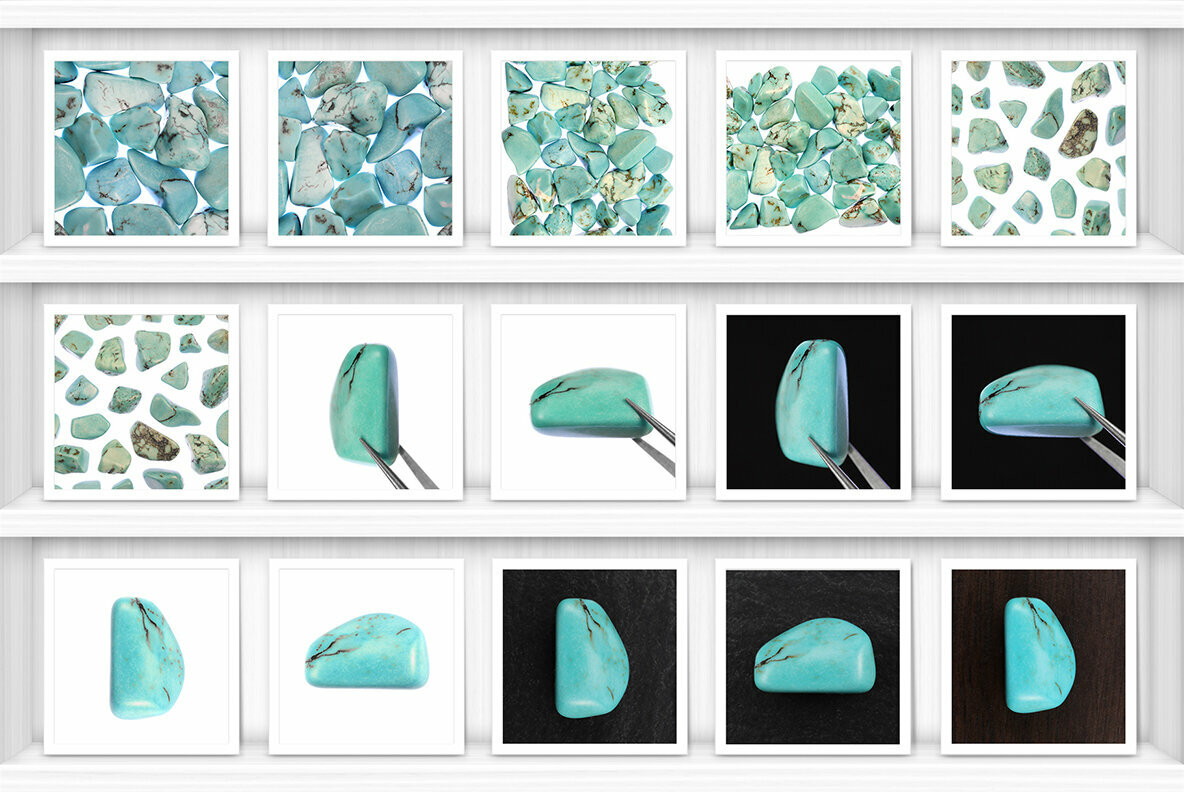 52 Turquoise Background Textures 4