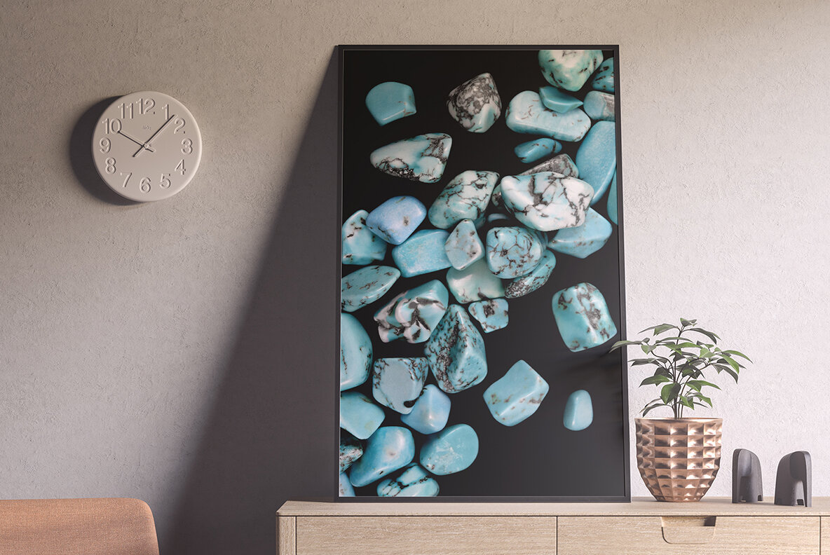 52 Turquoise Background Textures 6