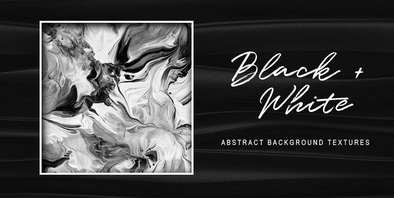Black and White   Abstract Background Textures