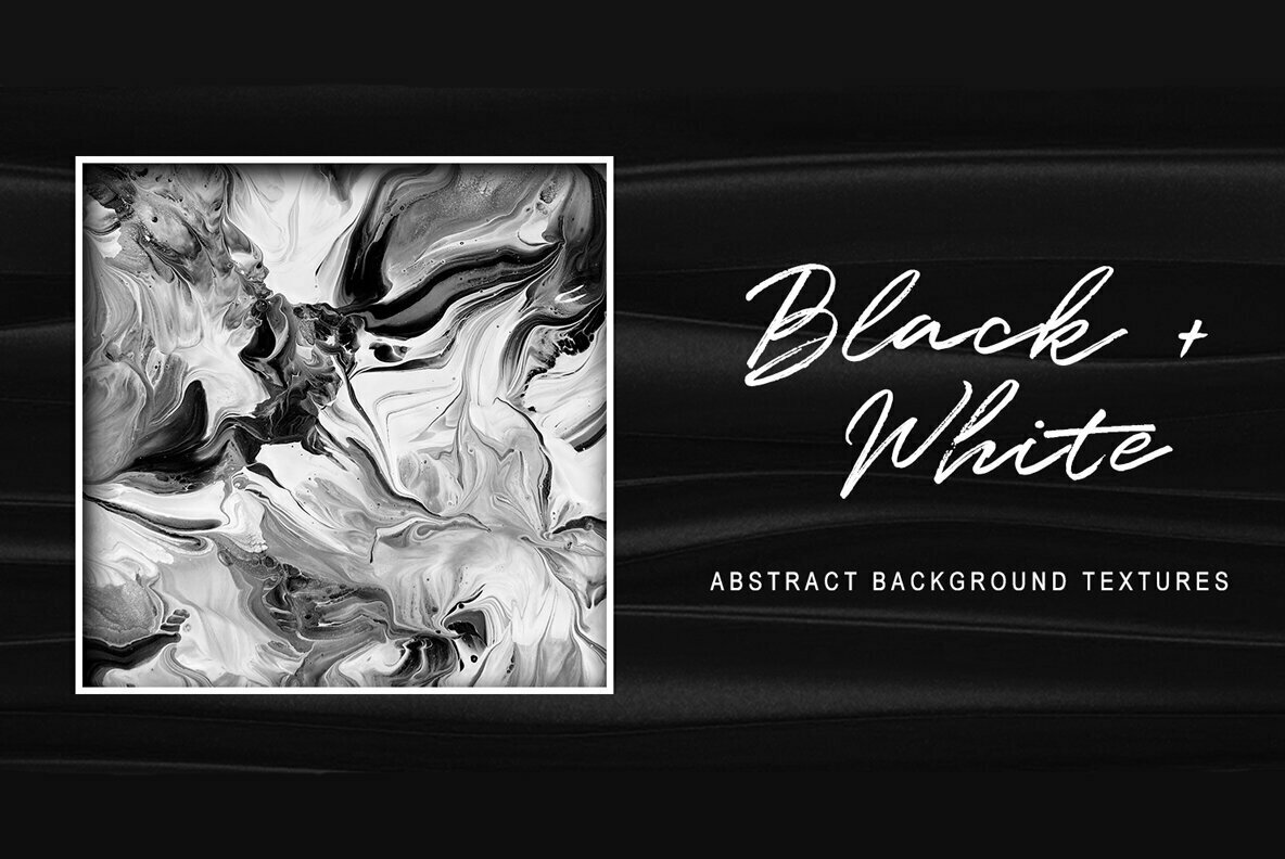 Black and White   Abstract Background Textures 1