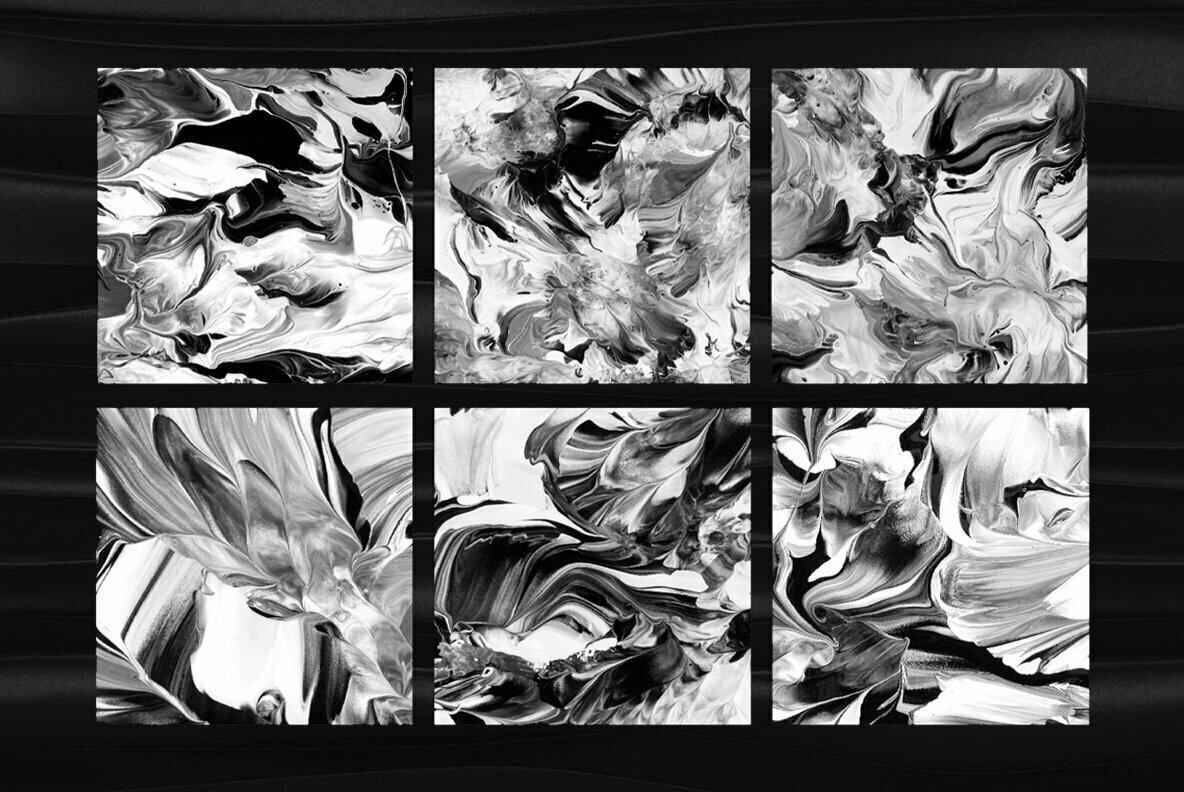 Black and White   Abstract Background Textures 2
