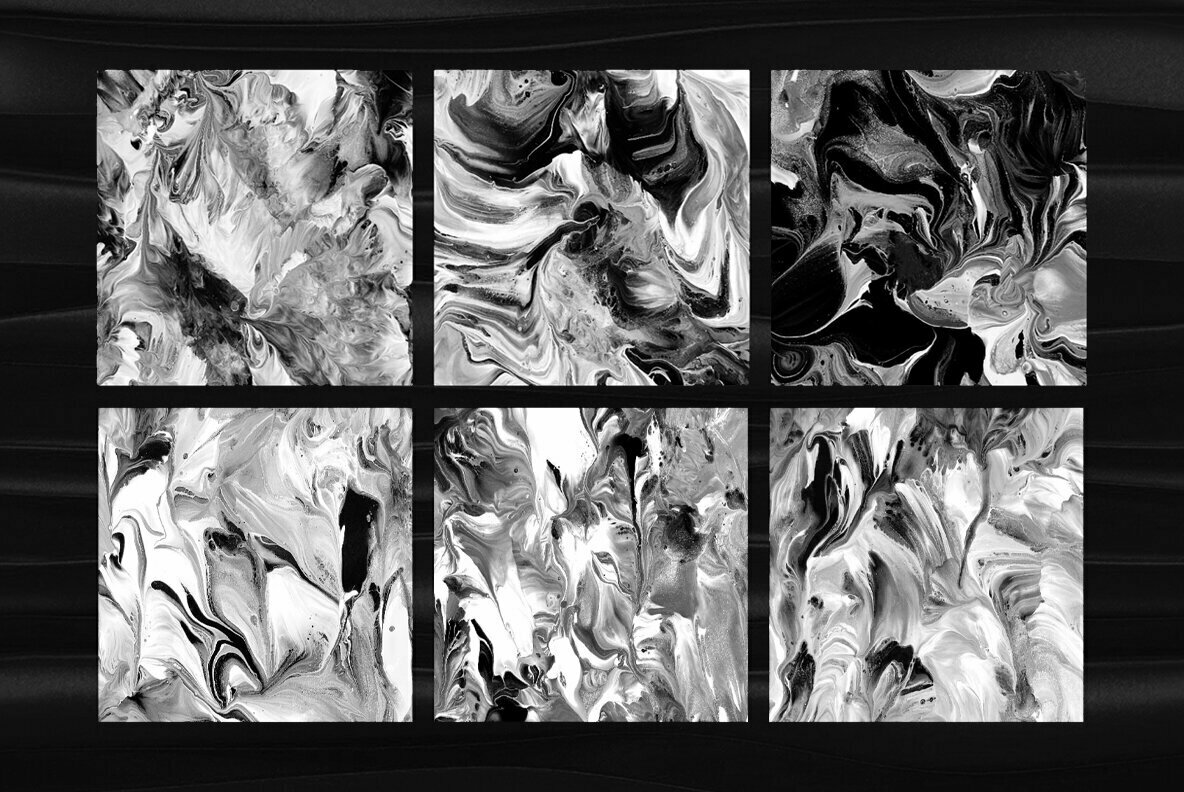 Black and White   Abstract Background Textures 3