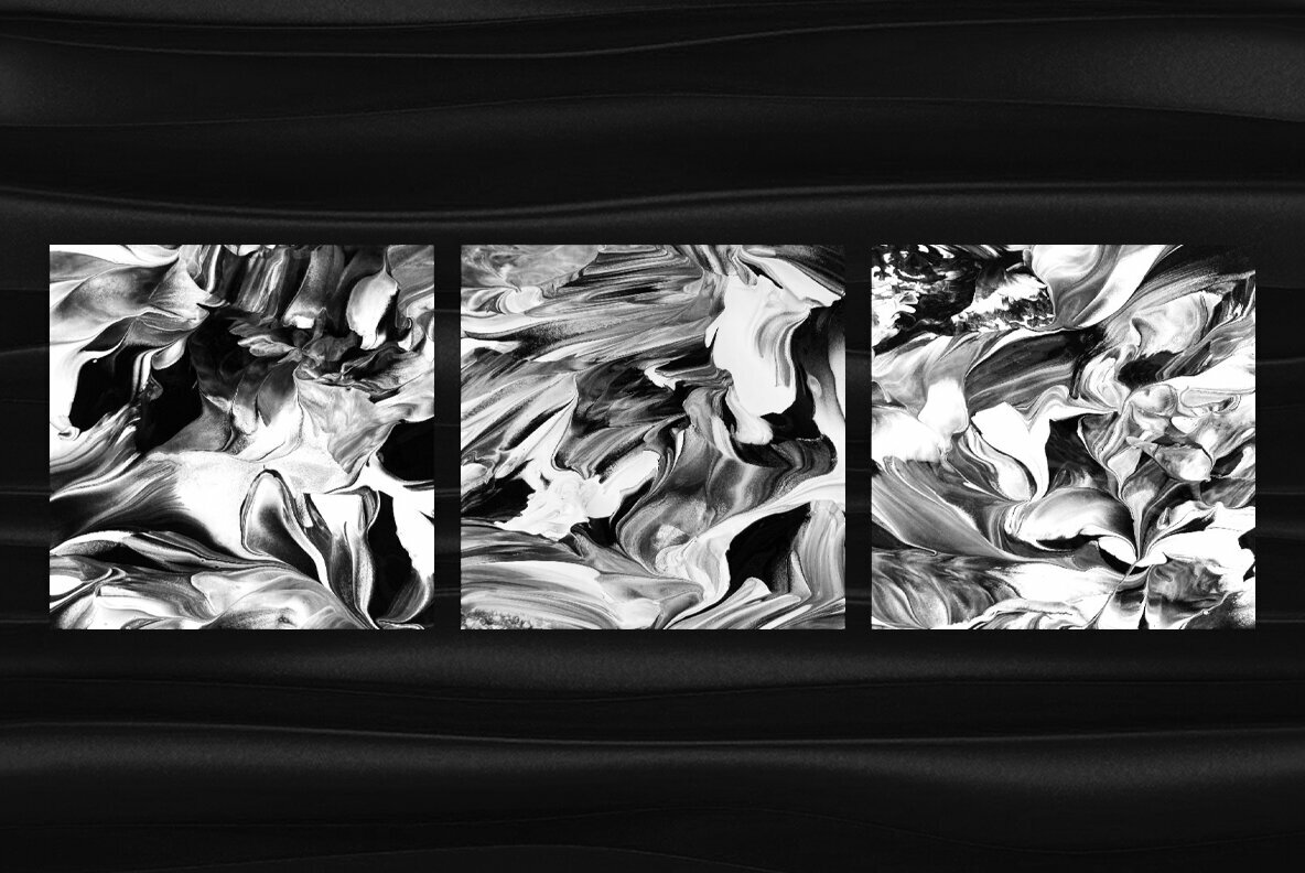 Black and White   Abstract Background Textures 4