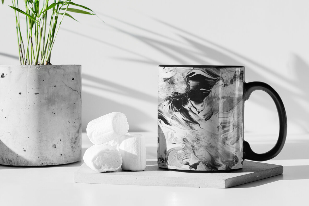 Black and White   Abstract Background Textures 8