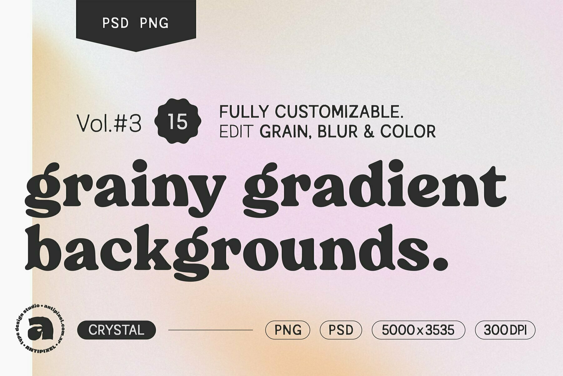 Grainy Gradient Backgrounds  3 1