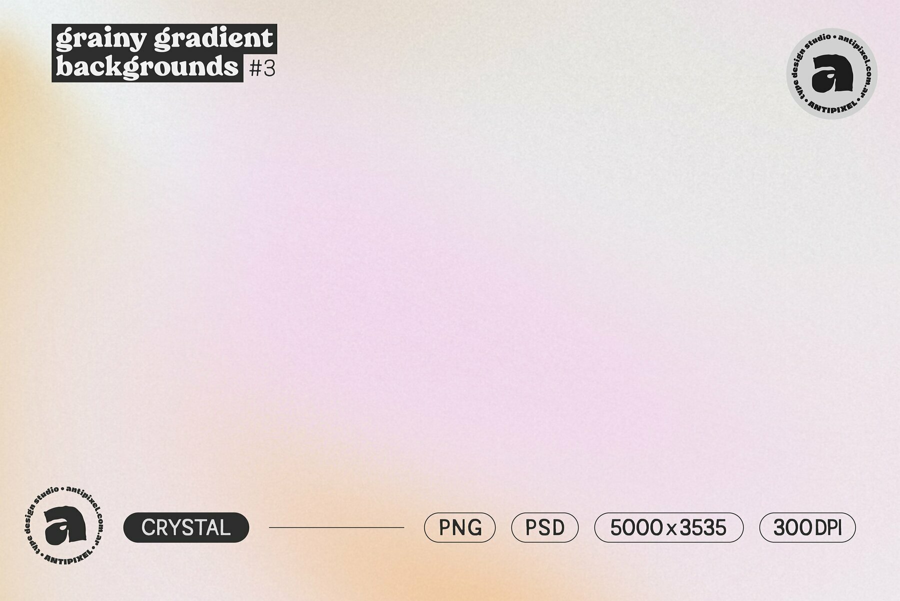 Grainy Gradient Backgrounds  3 5