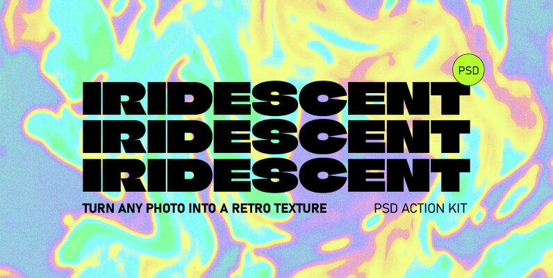 Iridescent PSD Texture Kit