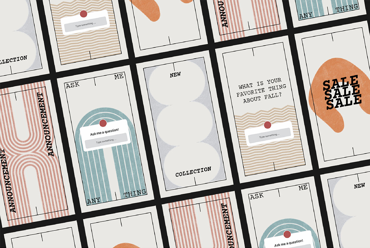 Autumn Retro Geo Objects 5