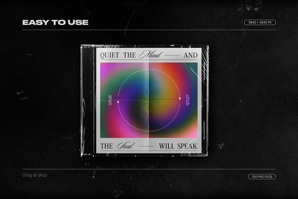 Grainy Backgrounds   100 Retro Gradients Pack 3