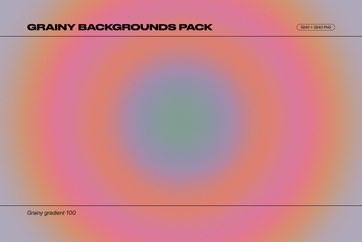 Grainy Backgrounds   100 Retro Gradients Pack 13