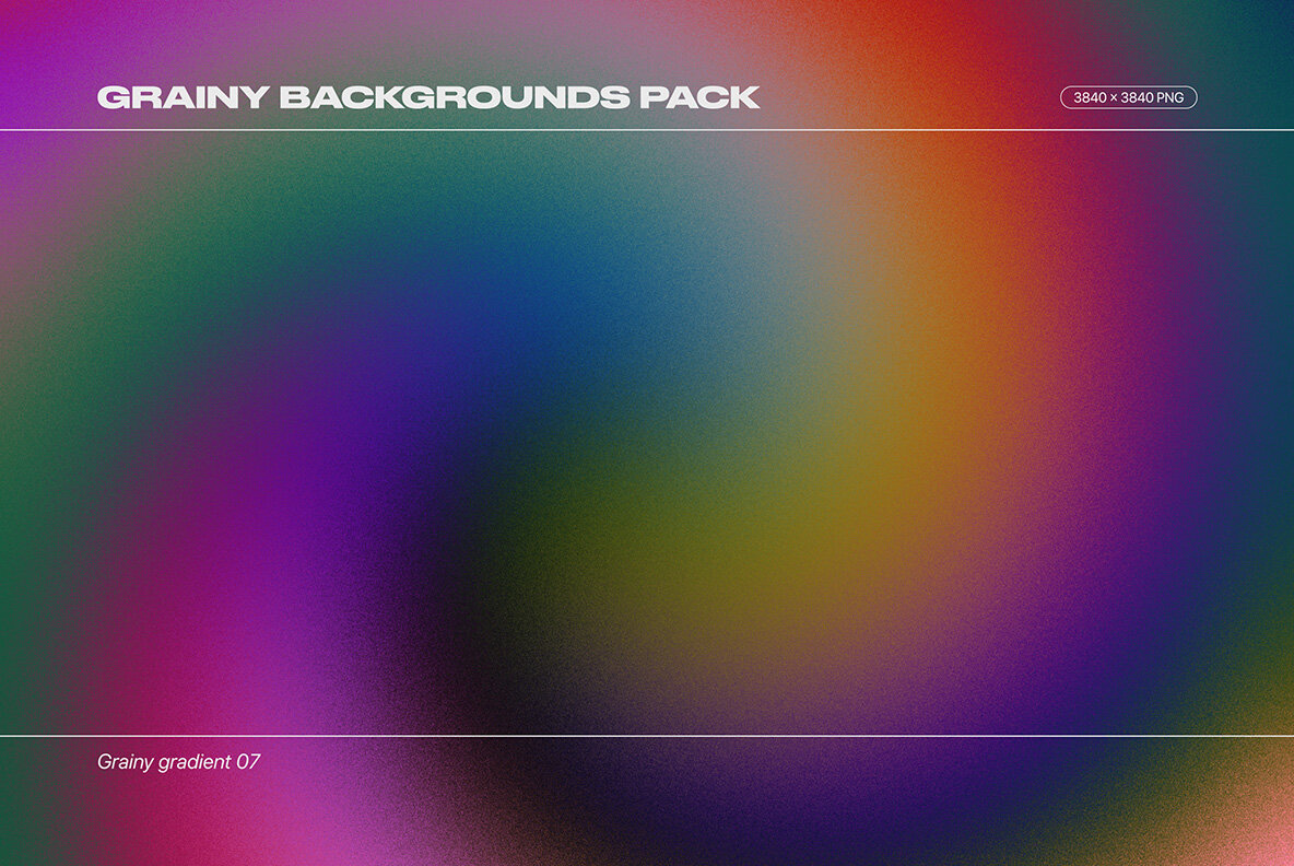 Grainy Backgrounds   100 Retro Gradients Pack 17