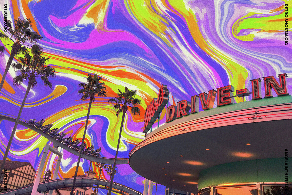 50 Liquid Retro Textures 3600px 3