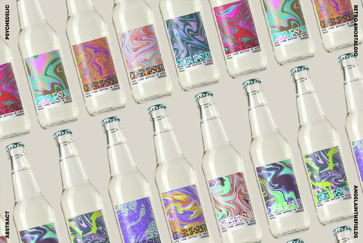 50 Liquid Retro Textures 3600px 5