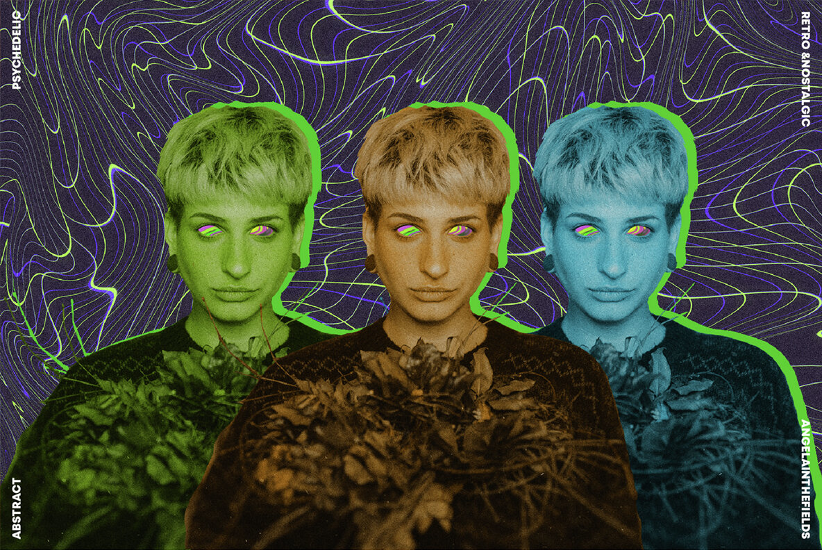 50 Liquid Retro Textures 3600px 8