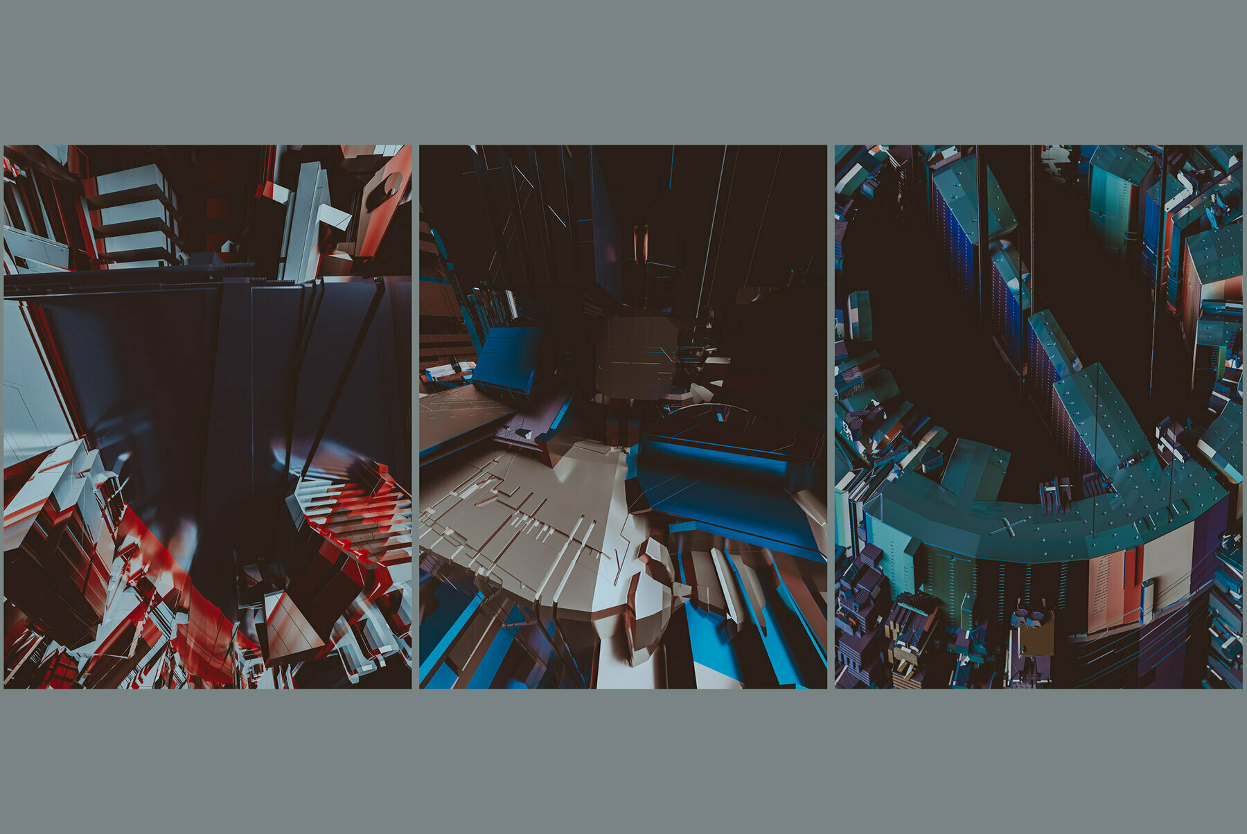 Dystopian Machines 02   Abstract Stock 3D Graphics 5