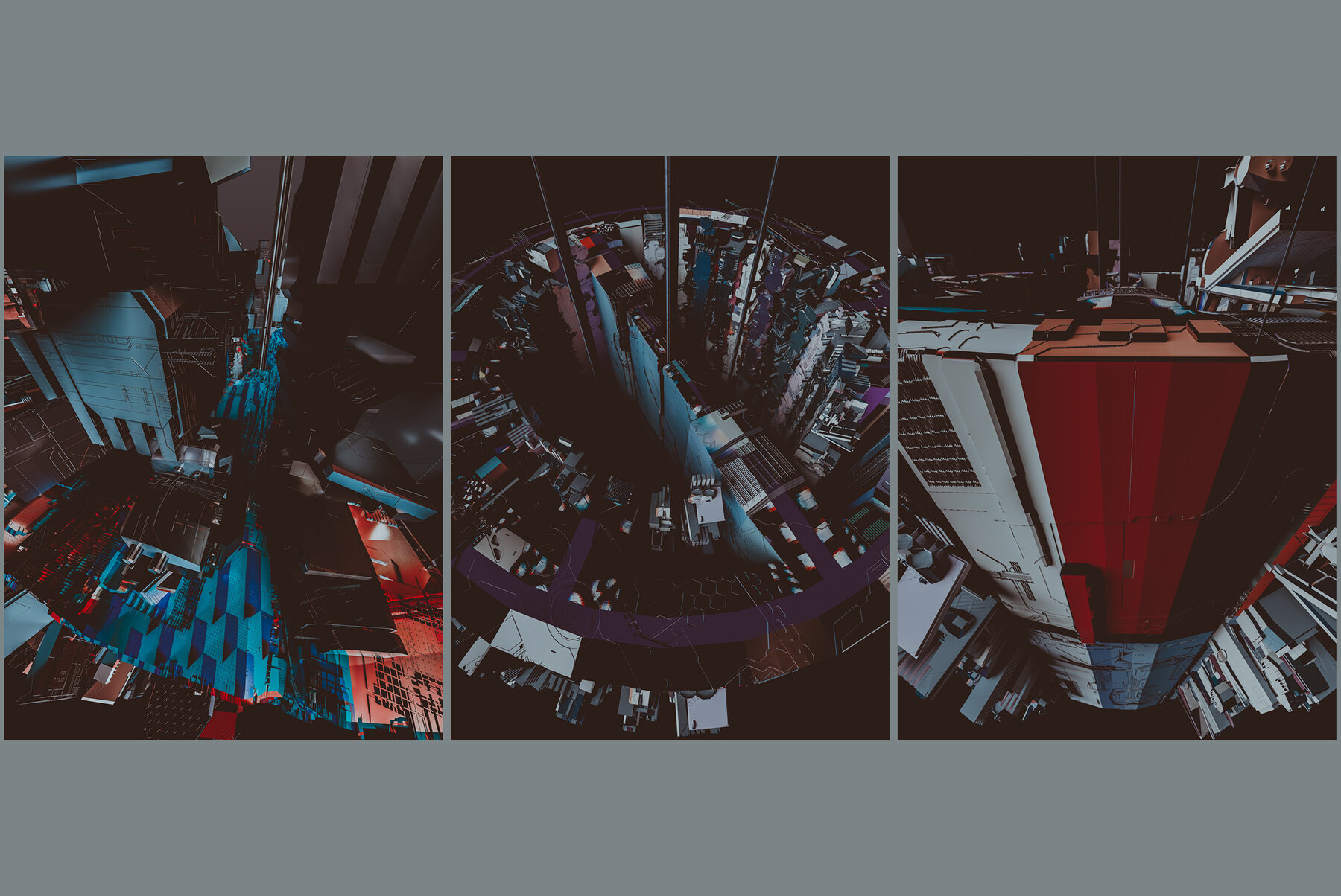 Dystopian Machines 02   Abstract Stock 3D Graphics 7