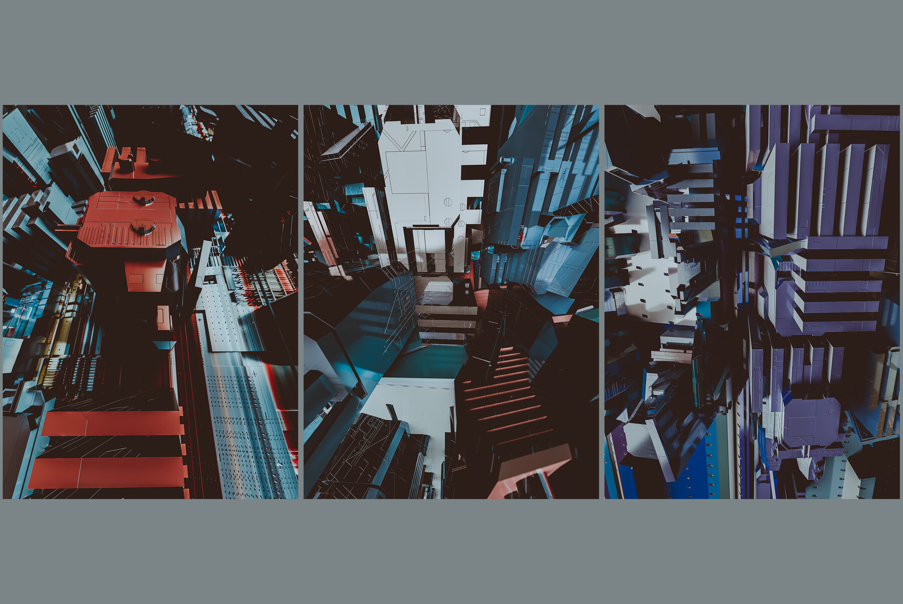 Dystopian Machines 02   Abstract Stock 3D Graphics 8