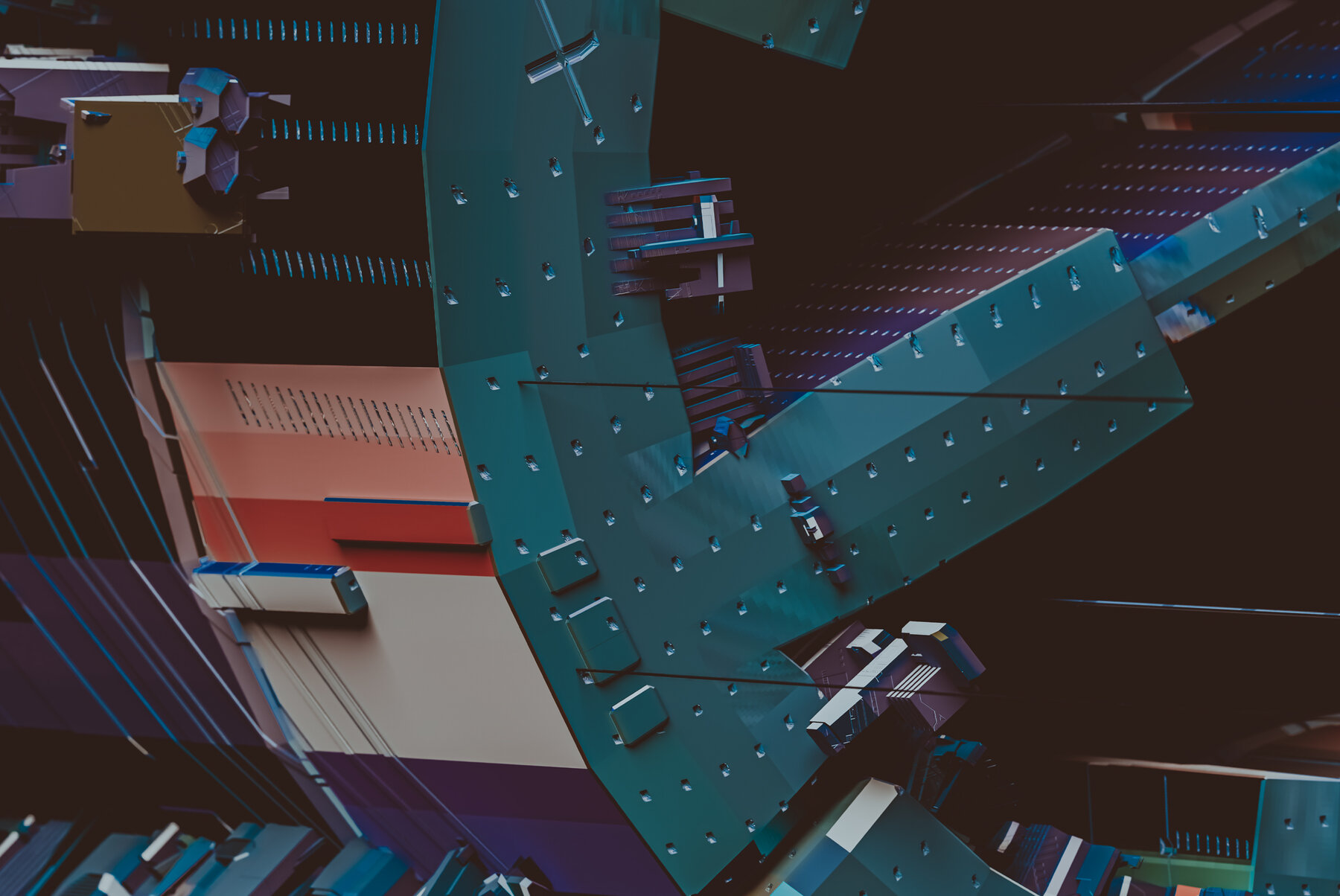 Dystopian Machines 02   Abstract Stock 3D Graphics 9