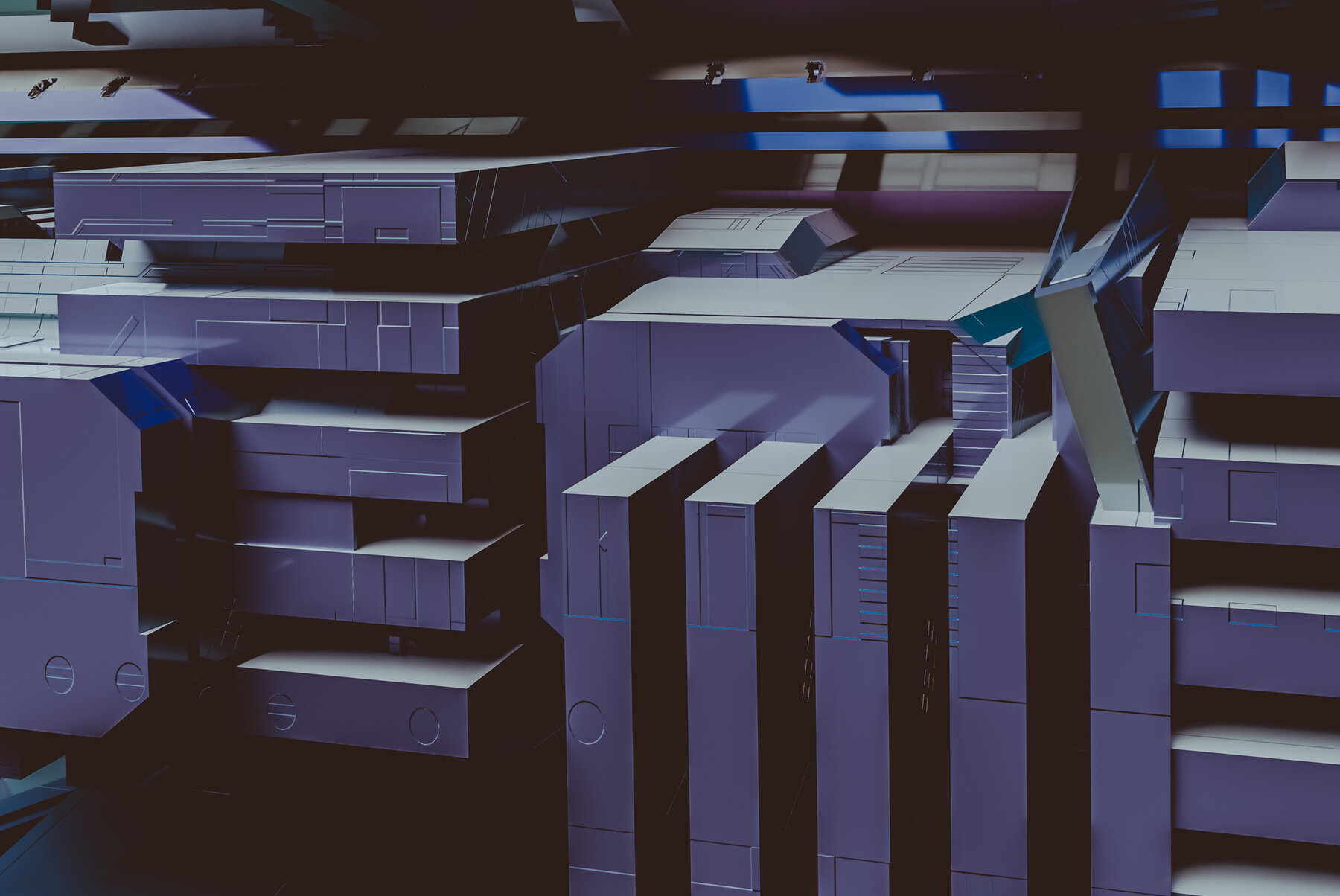 Dystopian Machines 02   Abstract Stock 3D Graphics 11