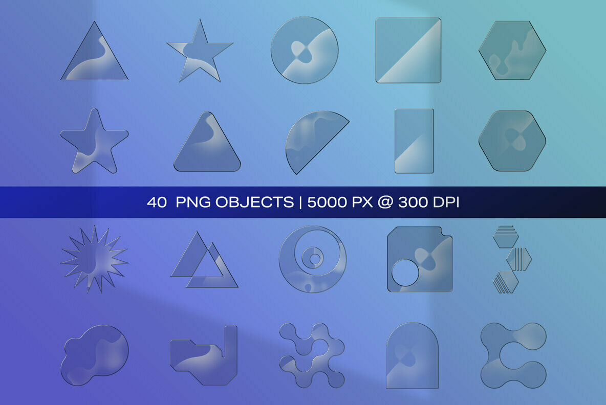 Acrylic Overlay Objects 2