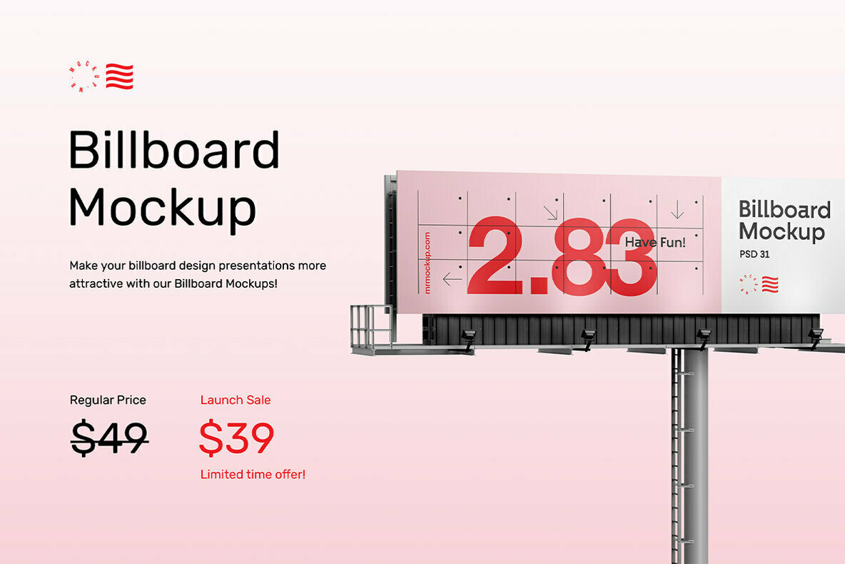 Billboard Mockups   Banner   Stand 2