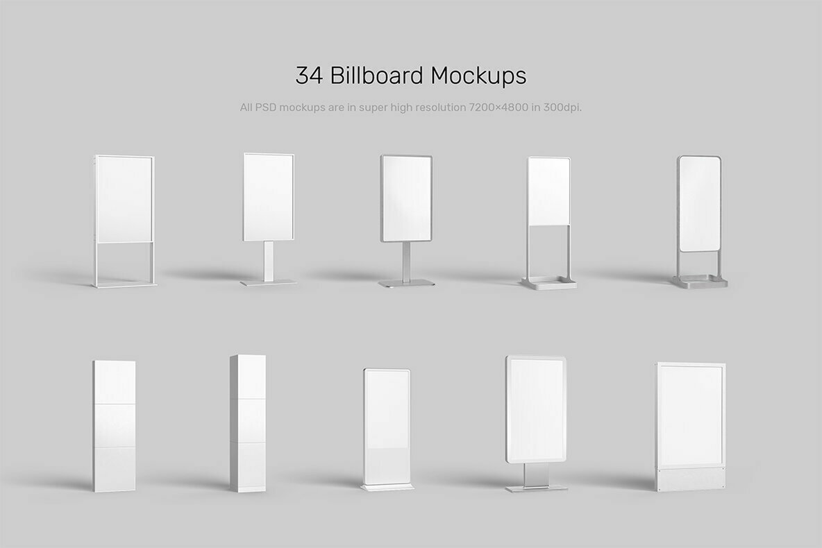 Billboard Mockups   Banner   Stand 3