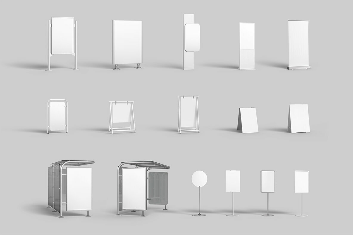 Billboard Mockups   Banner   Stand 4