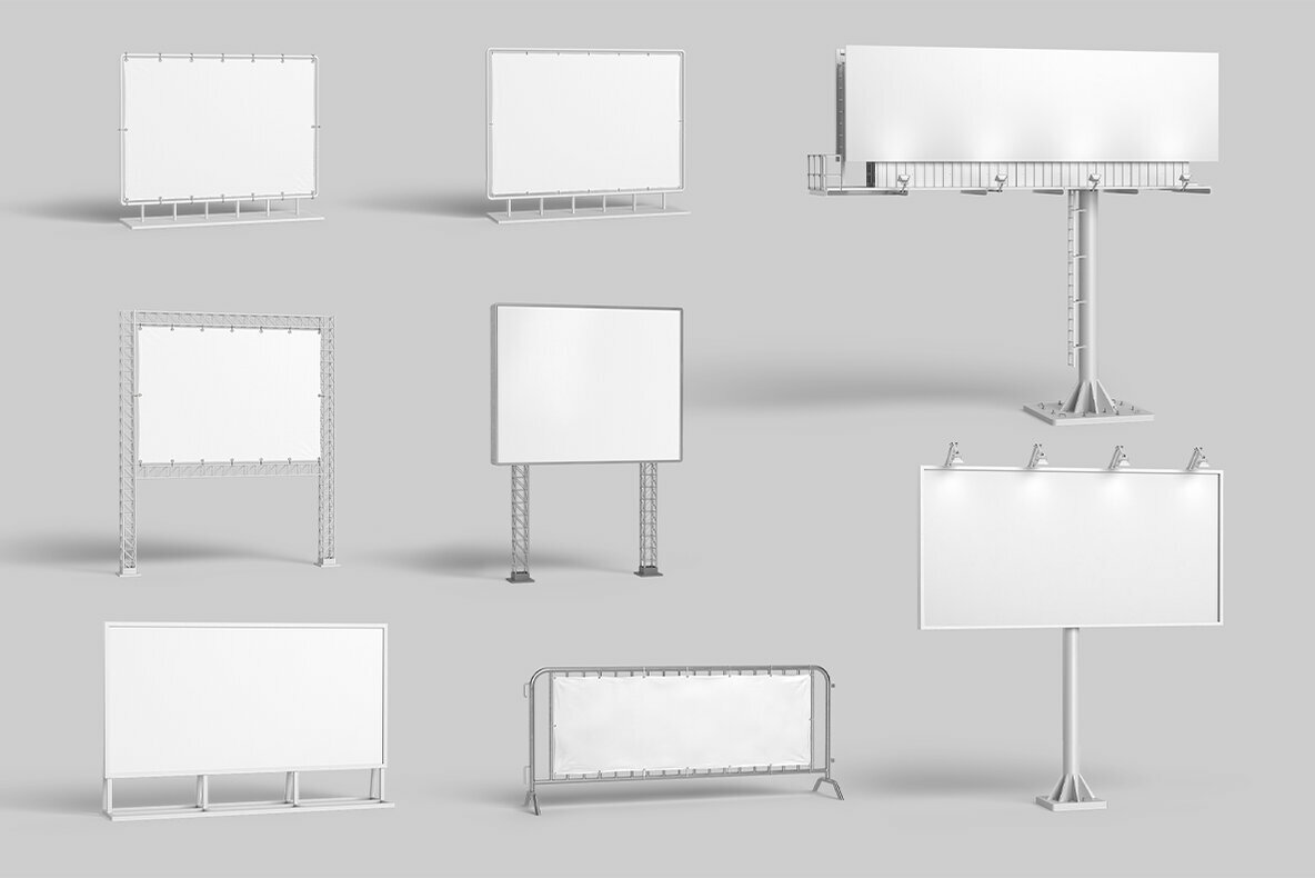Billboard Mockups   Banner   Stand 5