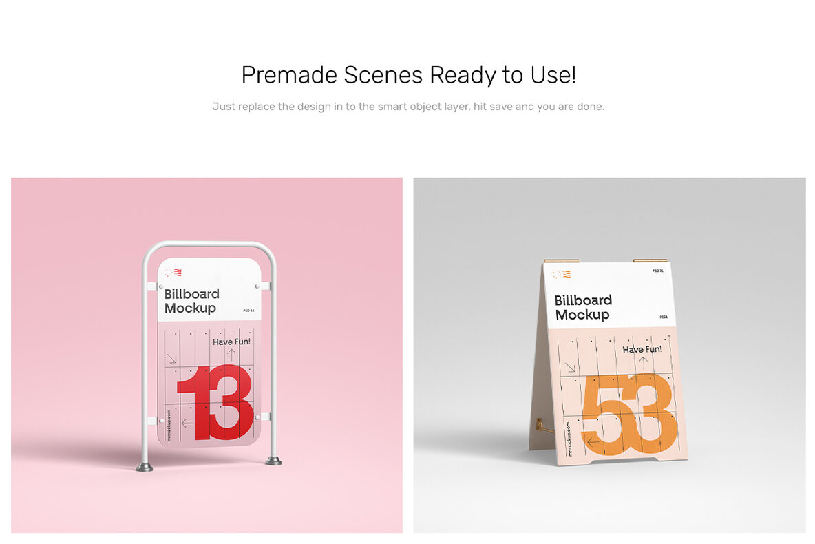 Billboard Mockups   Banner   Stand 8