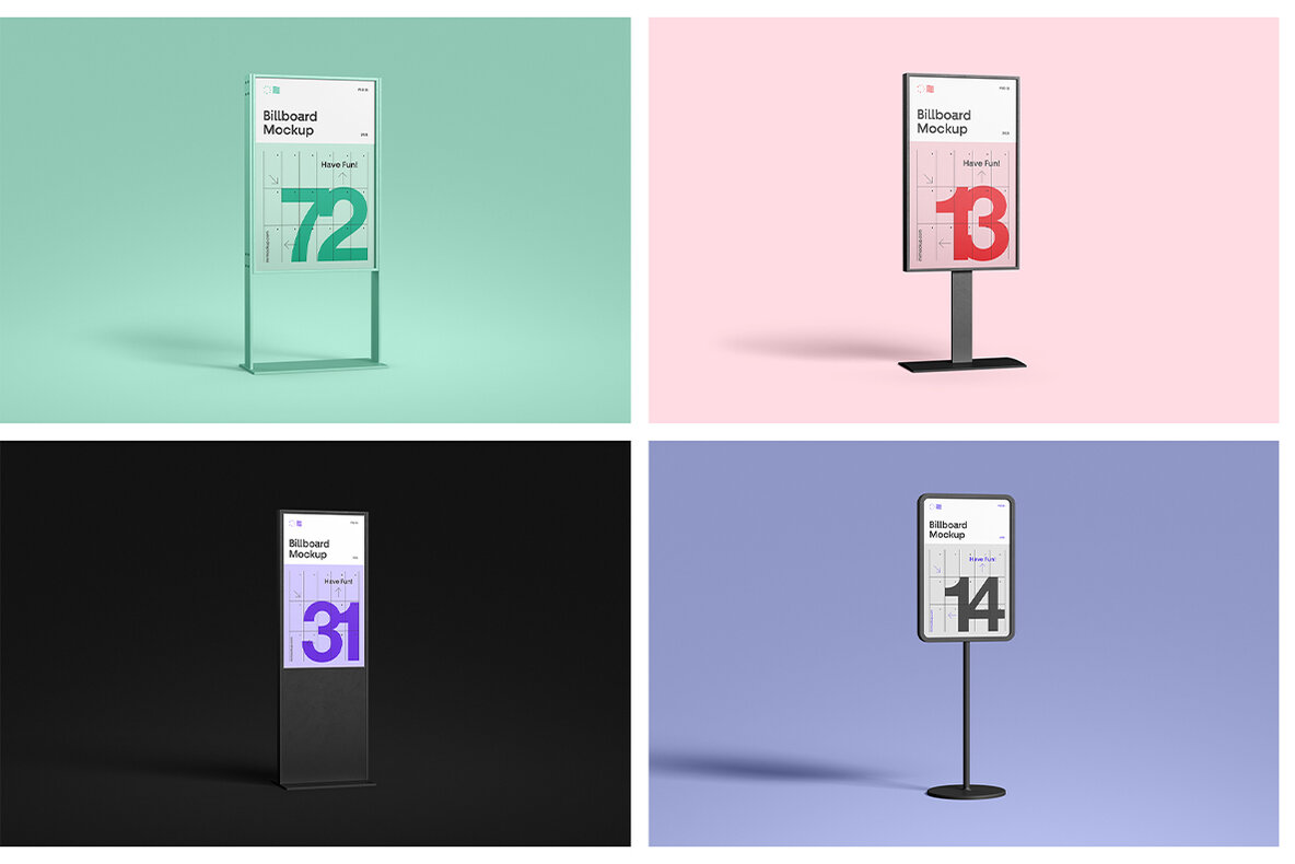 Billboard Mockups   Banner   Stand 9