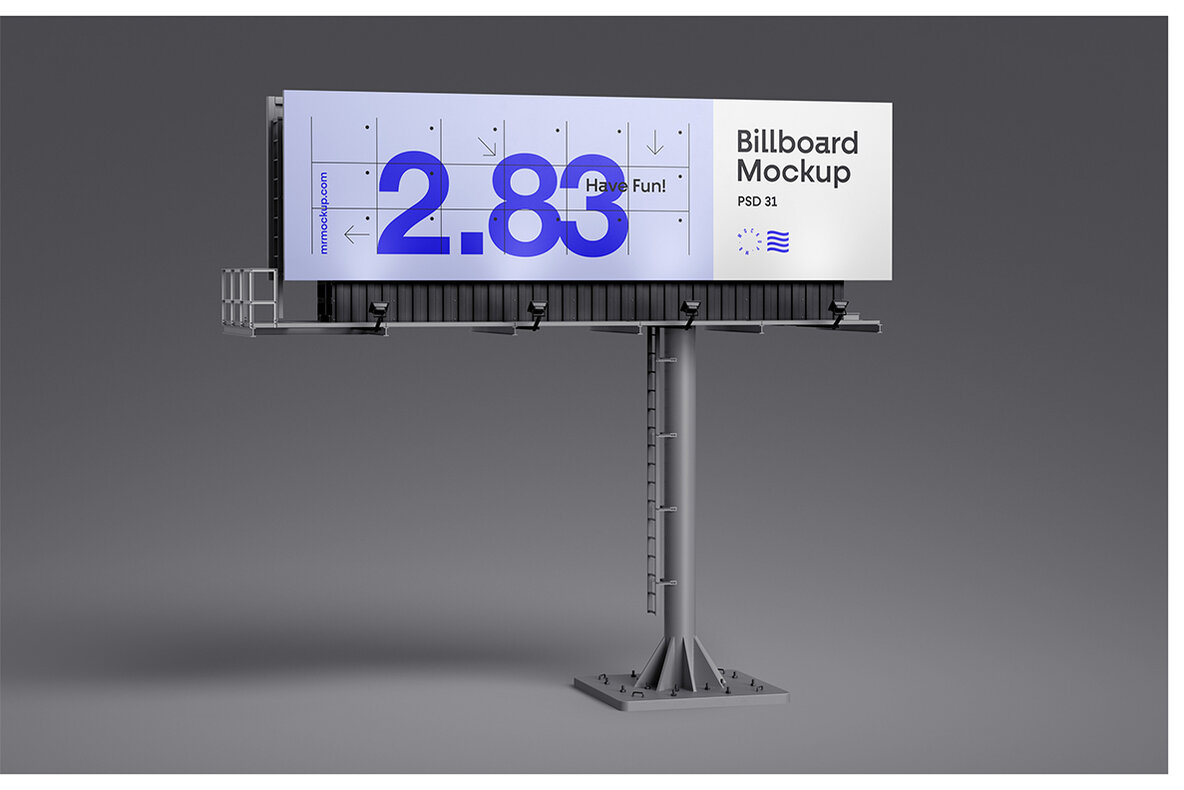 Billboard Mockups   Banner   Stand 16