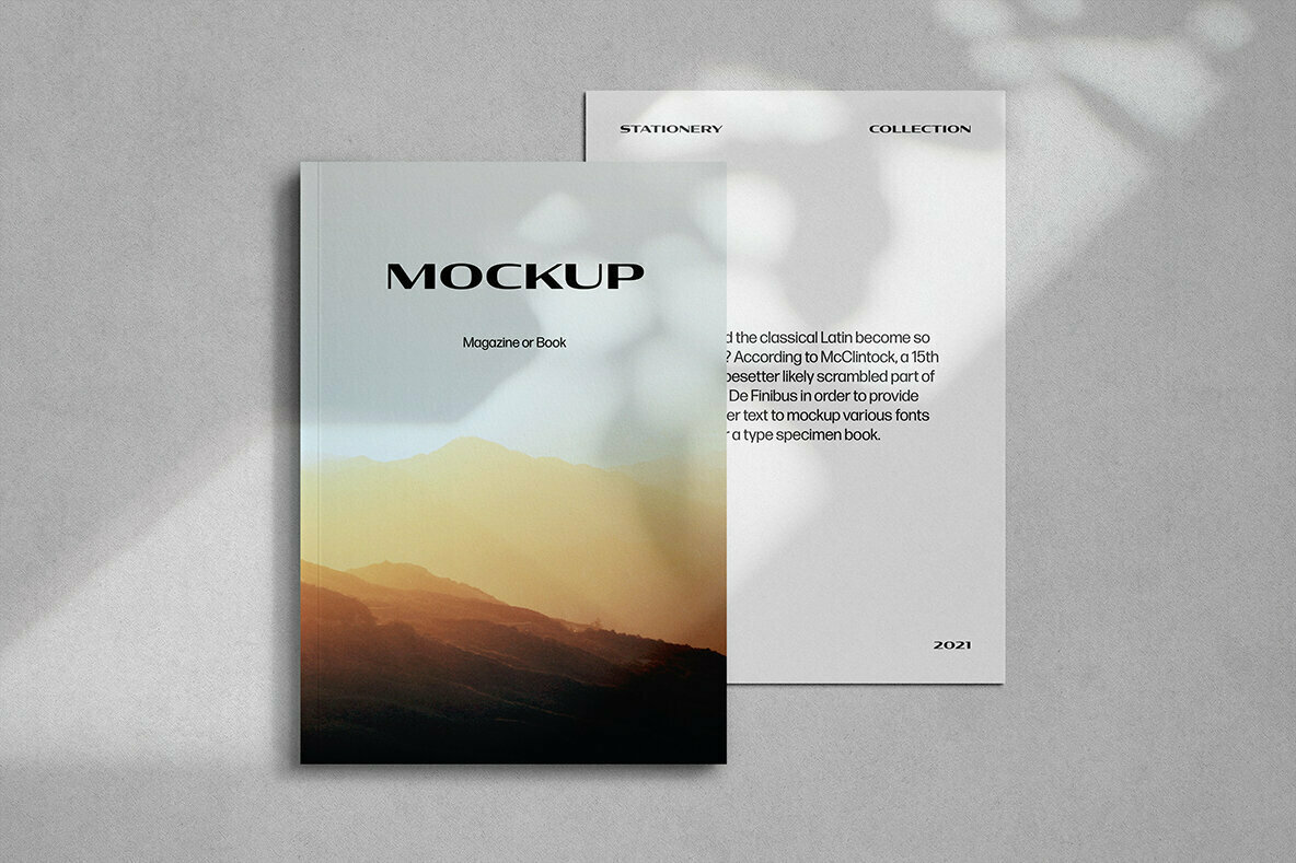 Stylish Catalog Mockup 1
