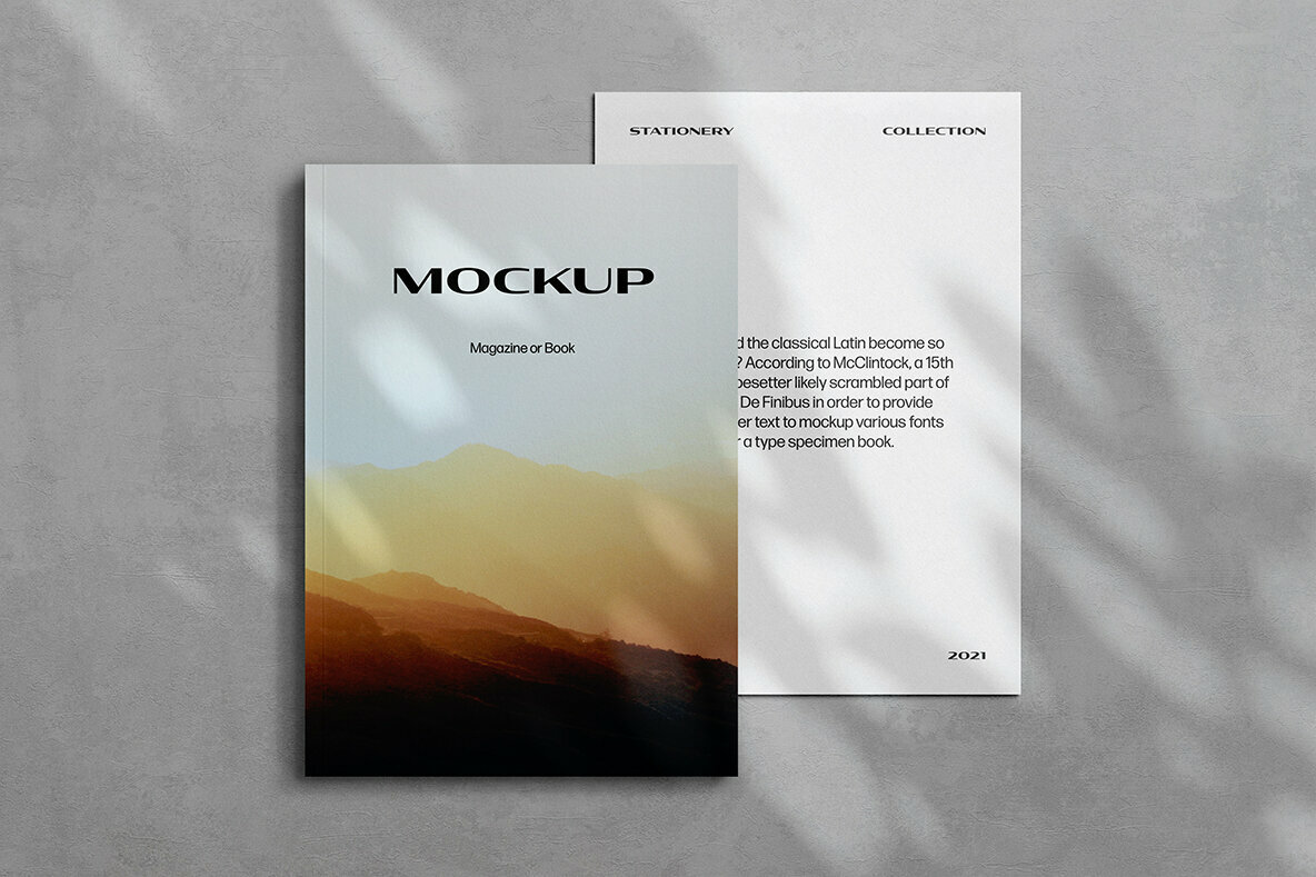 Stylish Catalog Mockup 4