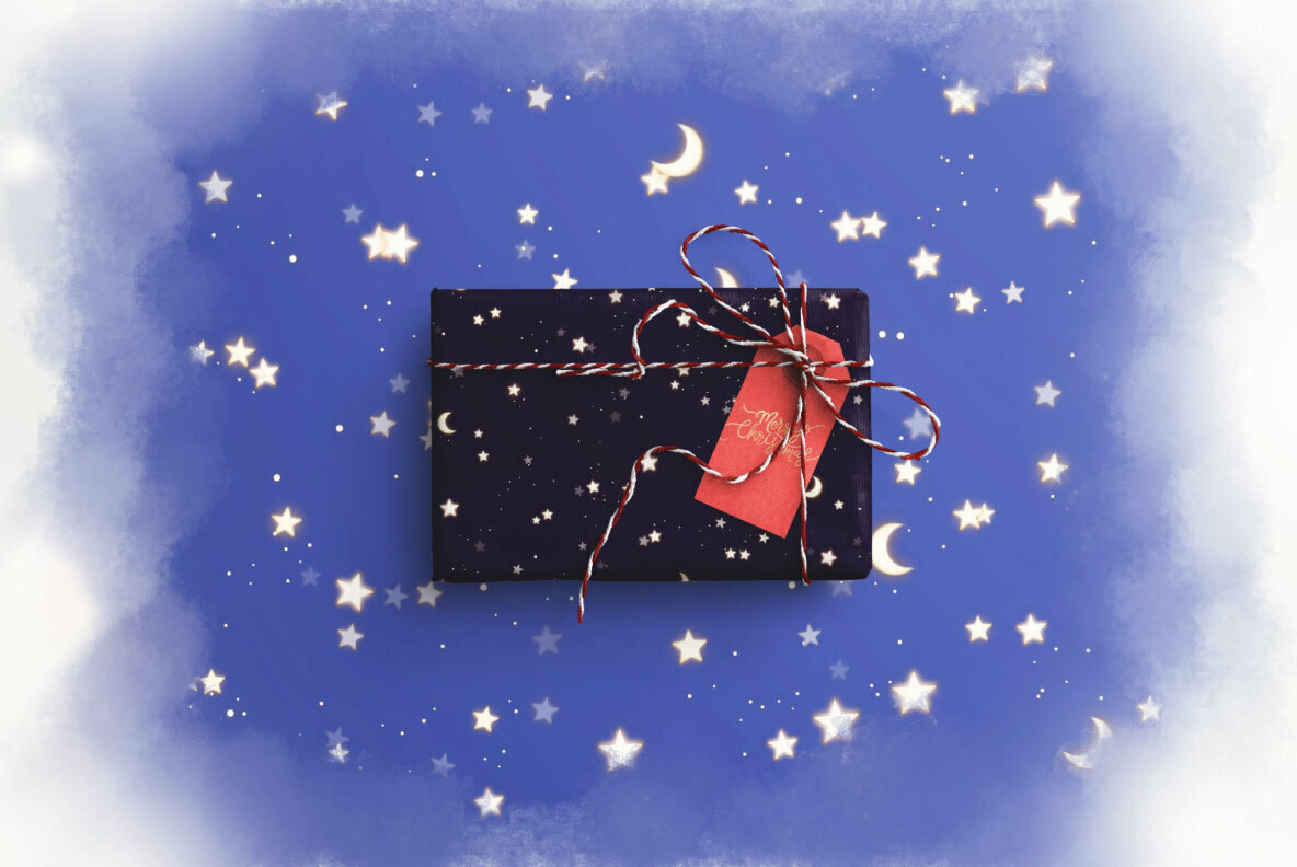 Winter Night Seamless Pattern 4