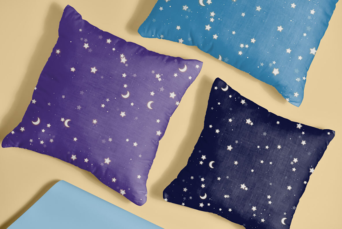 Winter Night Seamless Pattern 7