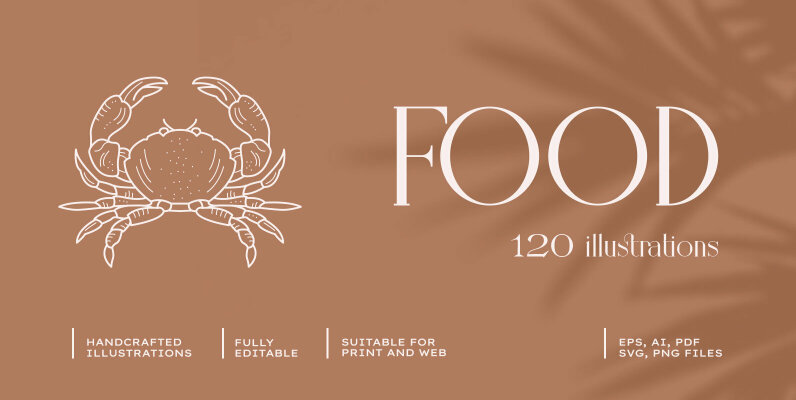 Food Illustration Set