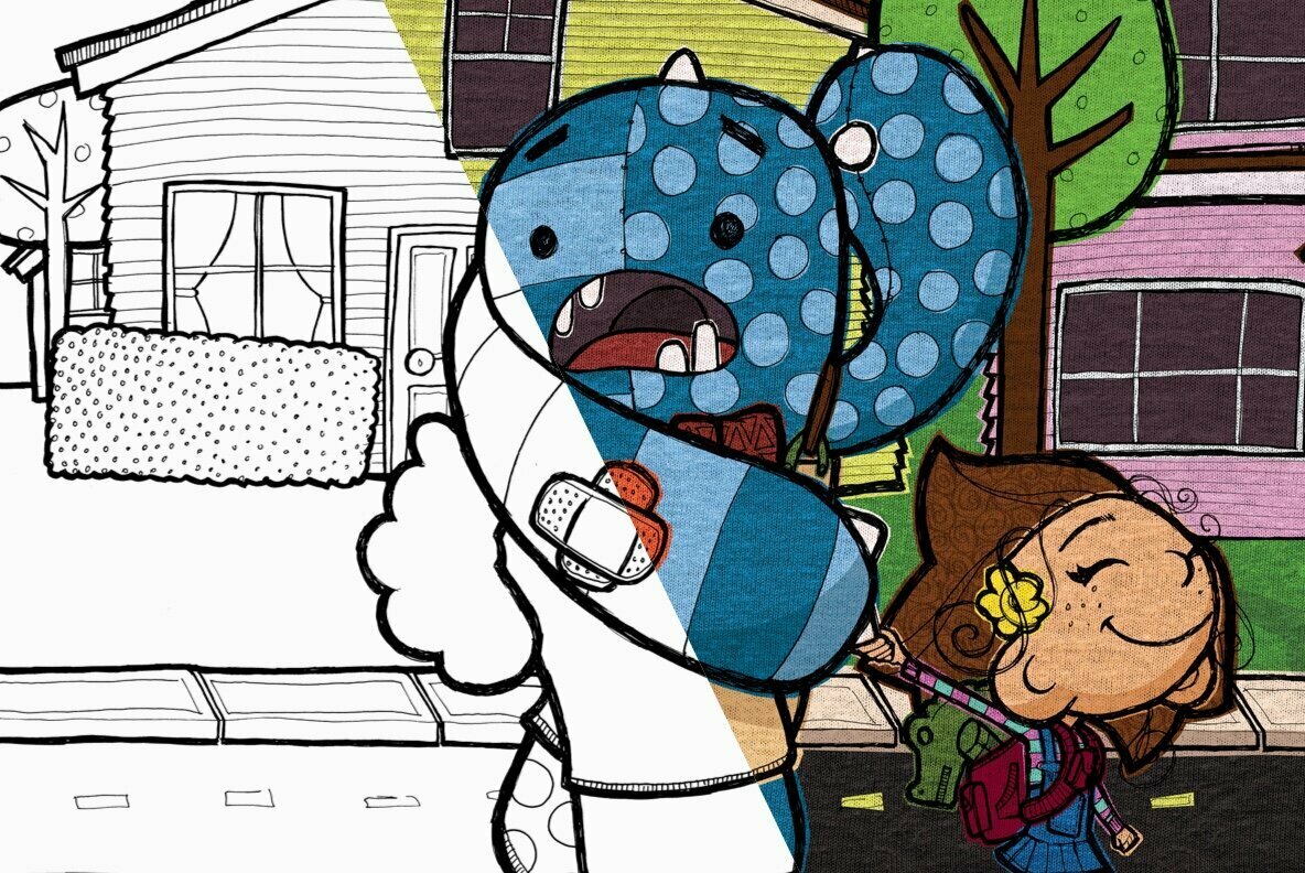 Fabric Coloring Kit 3