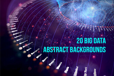 20 Big Data Abstract Backgrounds