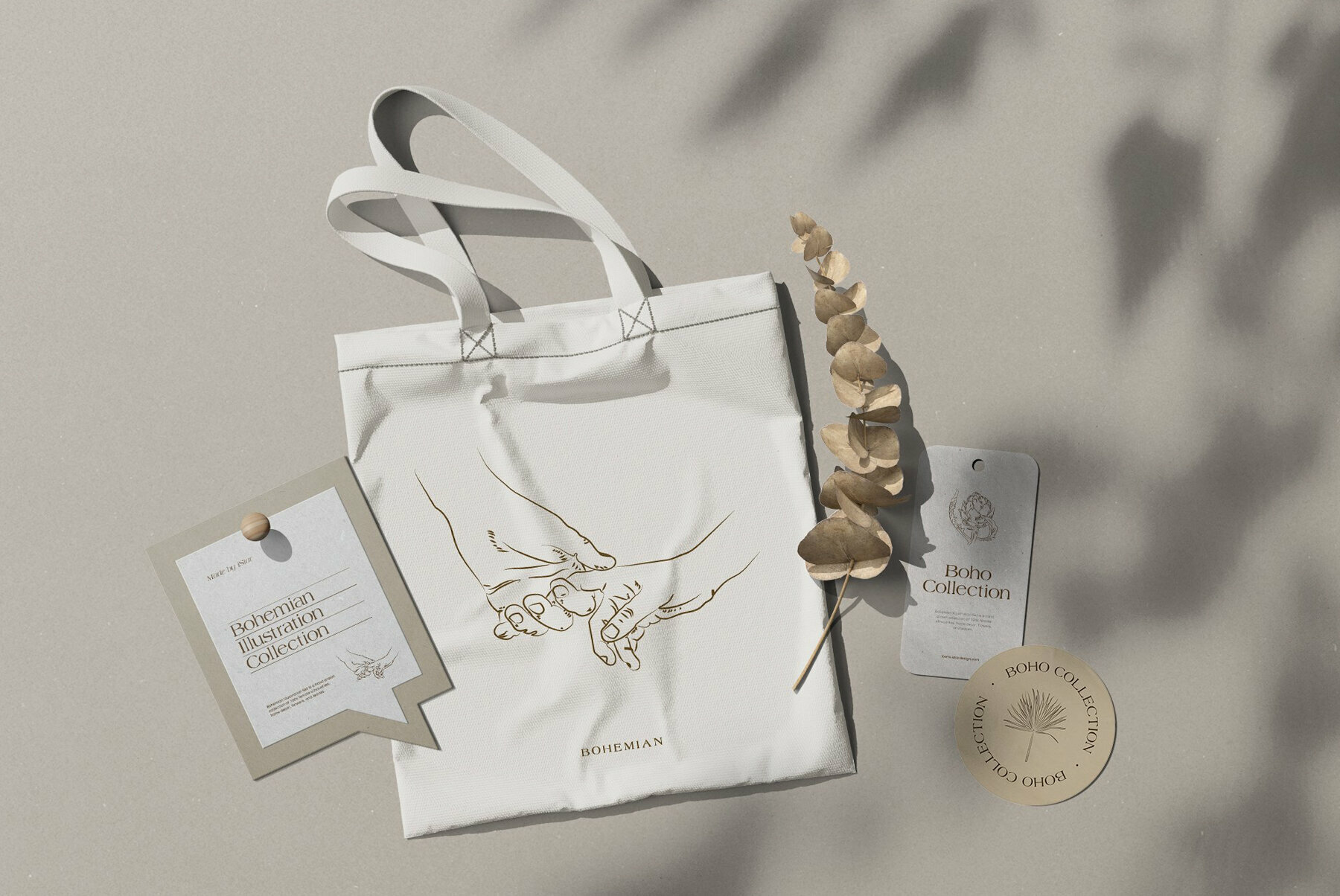 Bohemian Illustration Set 4