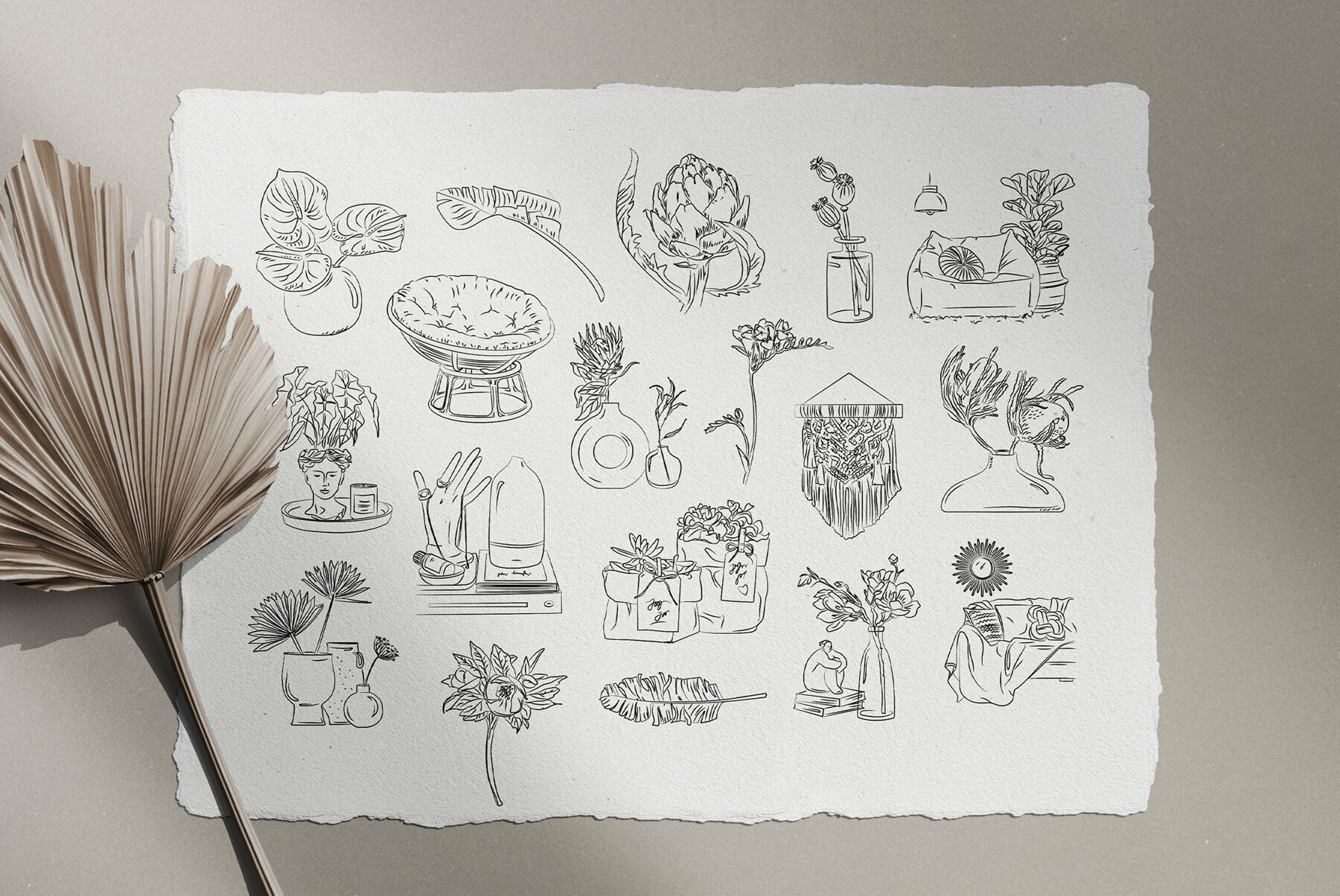 Bohemian Illustration Set 5