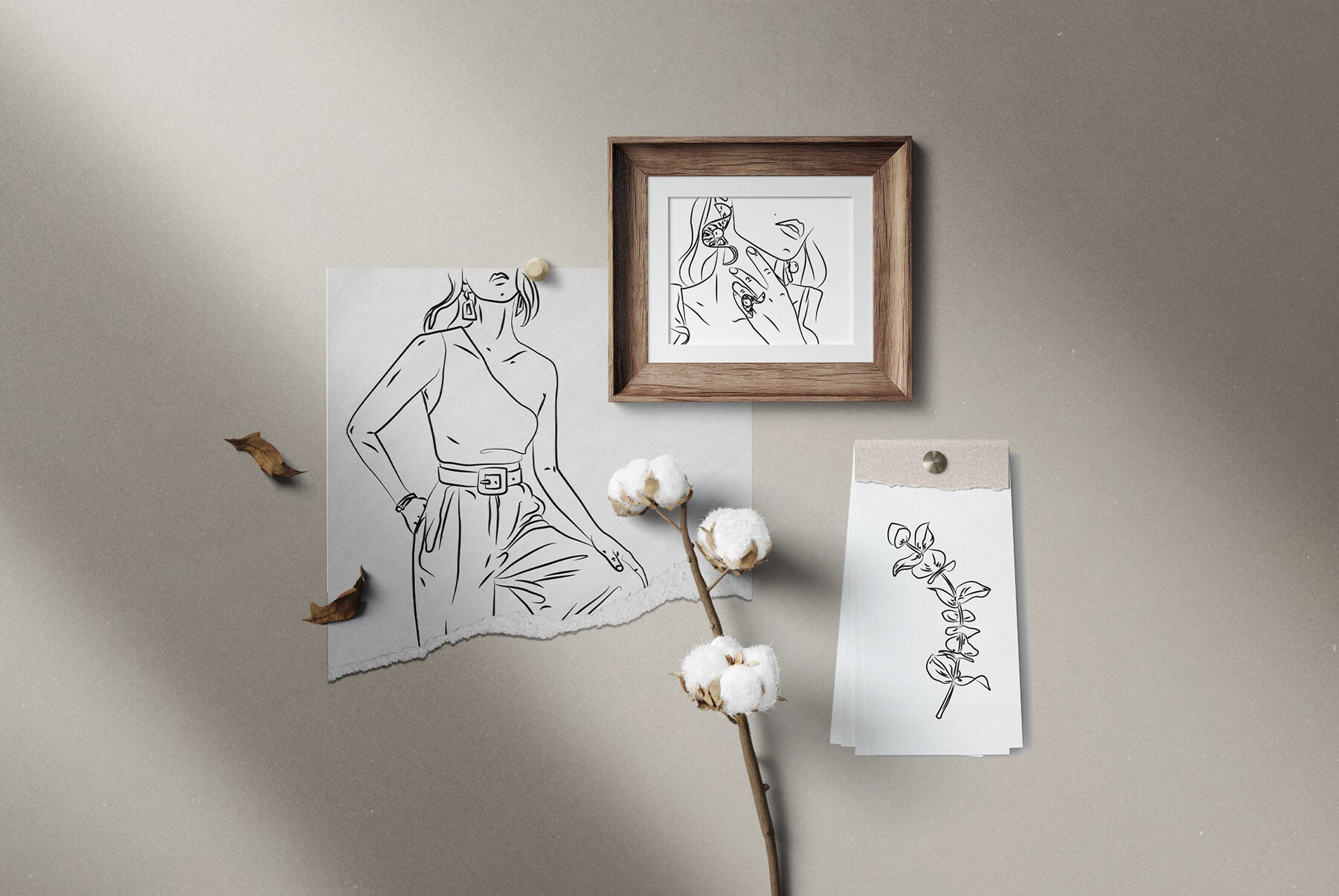 Bohemian Illustration Set 7