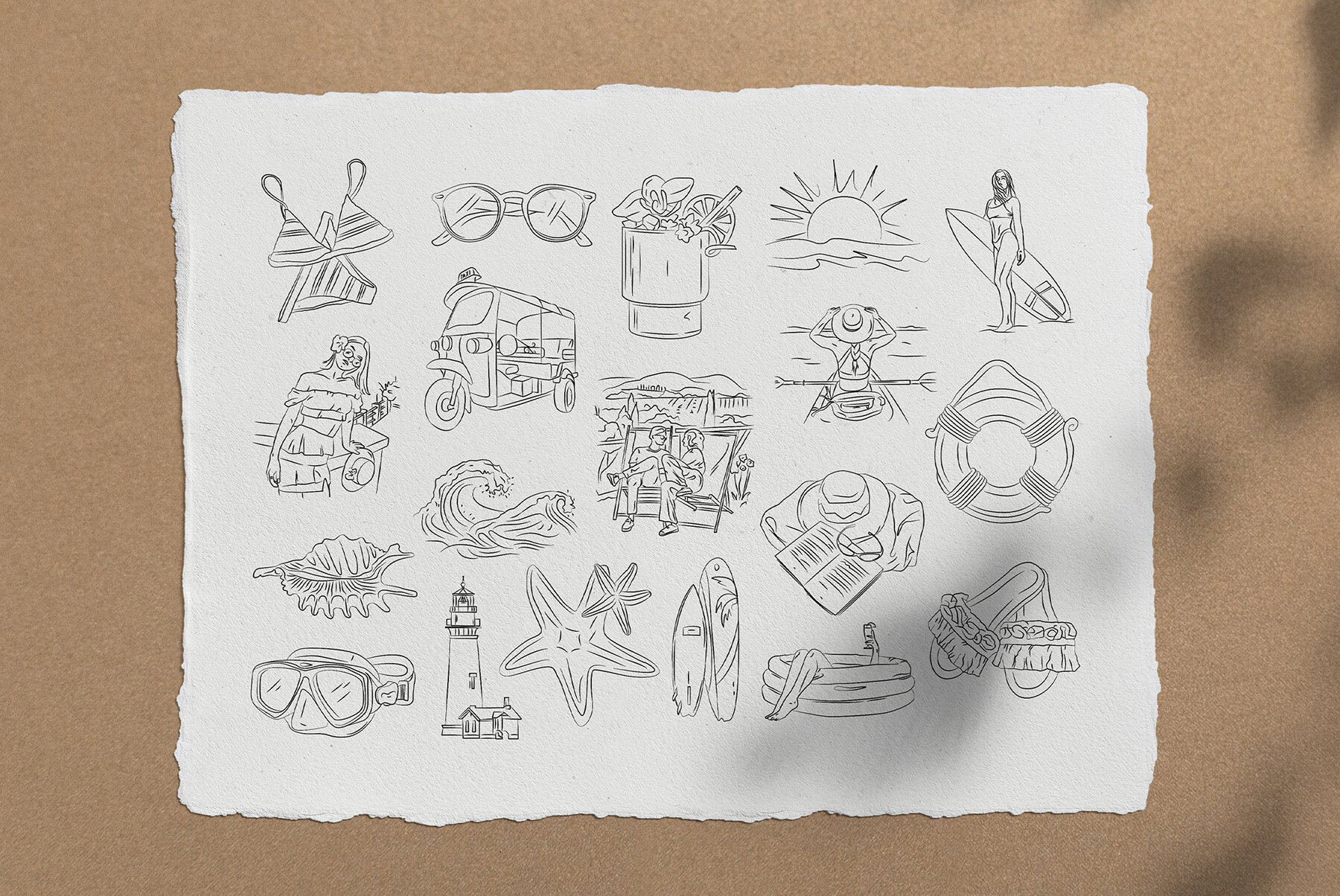 Travel Illustration Set 13