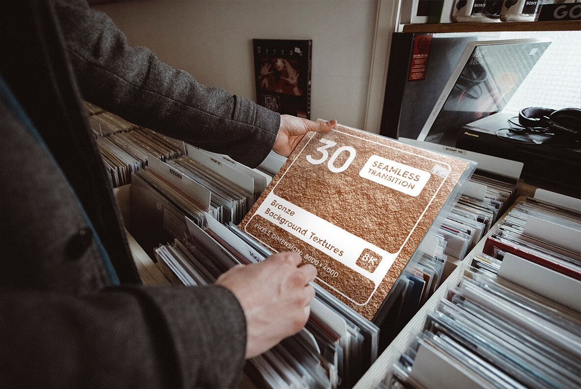 30 Bronze Background Textures 8