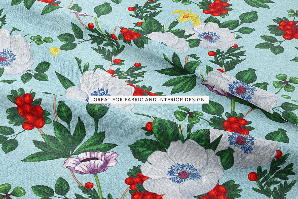 Rose   Berry Patterns 4