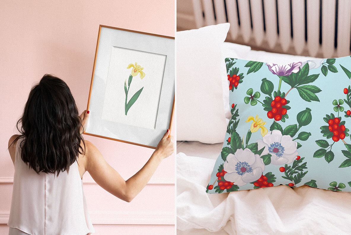 Rose   Berry Patterns 6