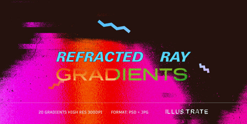 Refracted Ray Gradient Textures